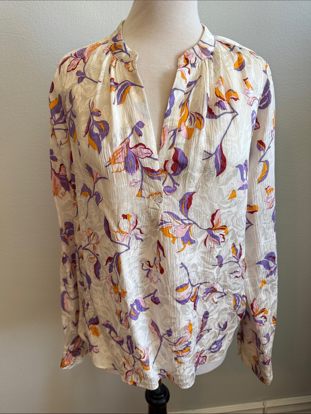 Zadig & Voltaire Tink Jac Cut Flowers Blouse